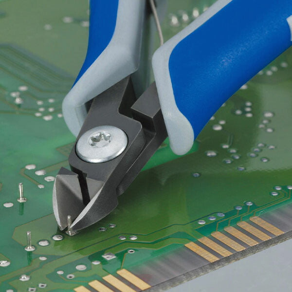 日本正規品 クニペックス エレクトロニクスニッパー (7902-125)(4003773061281) 業務向け KNIPEX