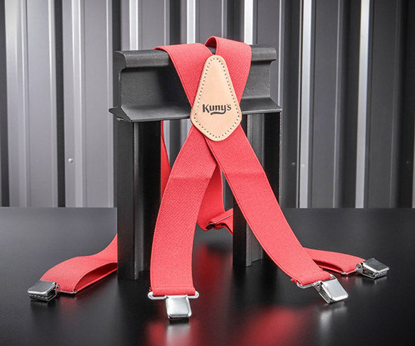 ワケあり特価品】 (状態B) KUNY'S SP-15R サスペンダー RED クニーズ