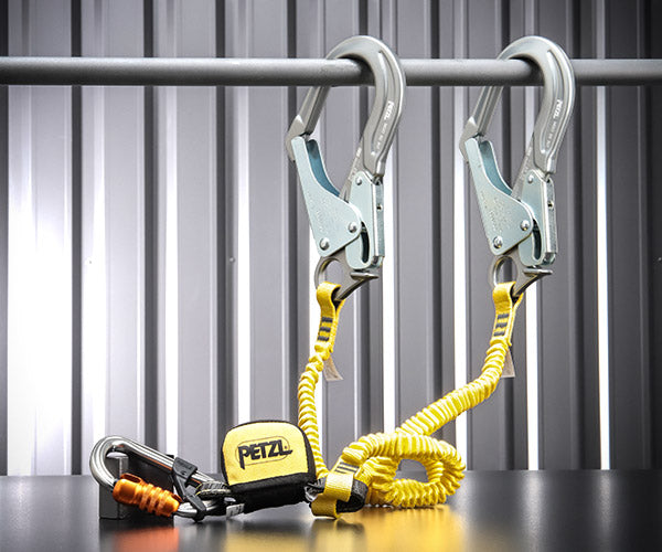 日本正規品 ペツル ランヤード アブソービカY MGO 150cm 国際 (L014BB01)(3342540846135) PETZL