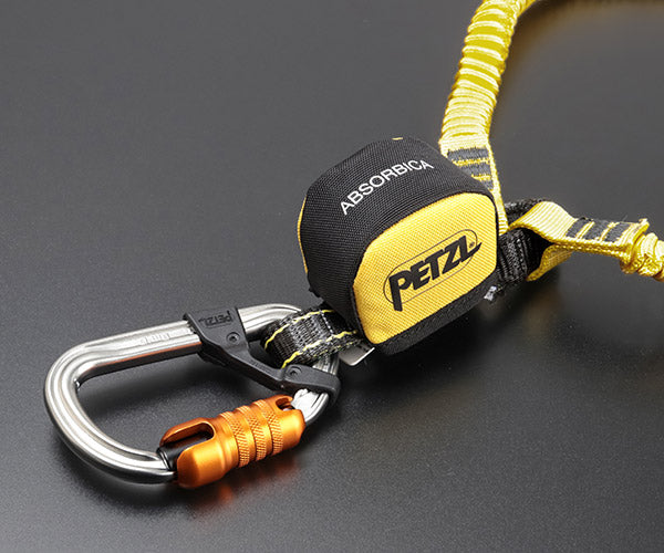 日本正規品 ペツル ランヤード アブソービカY MGO 150cm 国際 (L014BB01)(3342540846135) PETZL