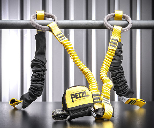 日本正規品 ペツル ランヤード アブソービカ-Y タイバック (L015AB00)(3342540846159) PETZL