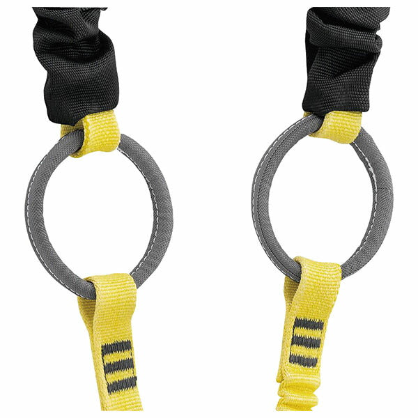 日本正規品 ペツル ランヤード アブソービカ-Y タイバック (L015AB00)(3342540846159) PETZL