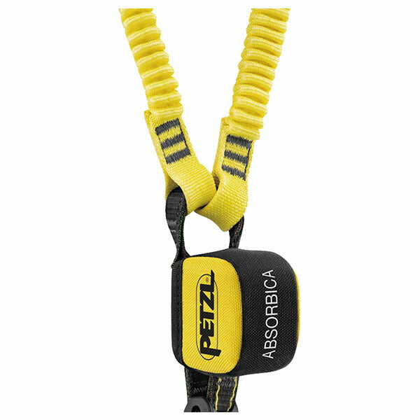 日本正規品 ペツル ランヤード アブソービカ-Y タイバック (L015AB00)(3342540846159) PETZL