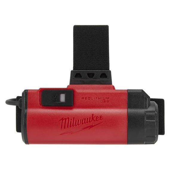 日本正規品 ミルウォーキー REDLITHIUM USB 充電式ロープロファイルヘッドライト (L4 HLRP-301 JP)(4573592040205) milwaukee