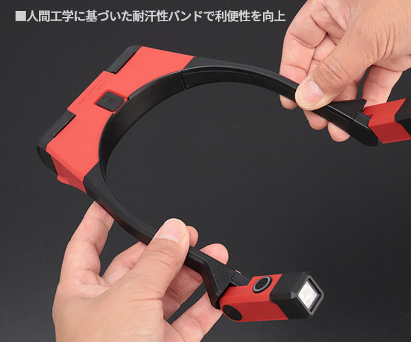 日本正規品 ミルウォーキー REDLITHIUM USB 充電式ネックライト (L4 NL400-301 JP)(4573592040229) milwaukee