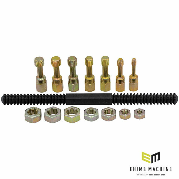 ラングツール ねじ山修正タップダイスセット 15点 ミリ対応 (2584)(0077769025841) LANGTOOLS