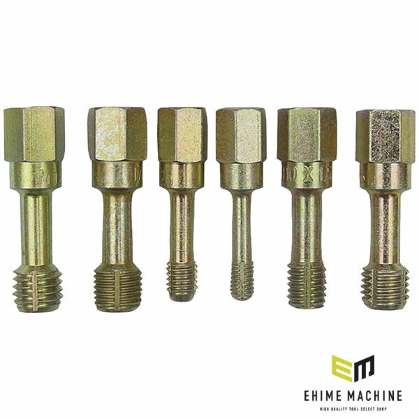 【11月の特価品】ラングツール ねじ山修正タップセット 6点 ミリ対応 (2588)(0077769025889) LANGTOOLS