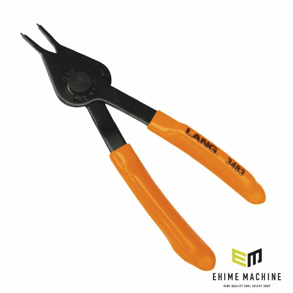 【11月の特価品】ラングツール スナップリングプライヤー ストレート (3483)(0077769034836) LANGTOOLS