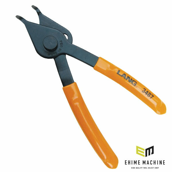 ラングツール スナップリングプライヤー 45アングル (3487)(0077769034874) LANGTOOLS