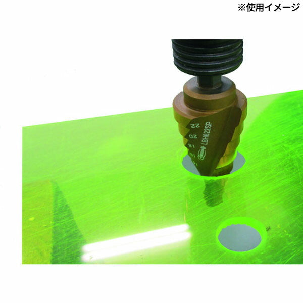 ロブテックス スパイラルステージドリル TiNコーティング 13段 6~35mm LB635SP (LB635SP)(4963202093811) LOBSTER エビ