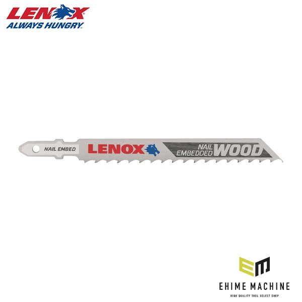 日本正規品 レノックス ジグソーTシャンク 101.6X6T (5枚) B406T5 (1991407) (0885363175059) LENOX