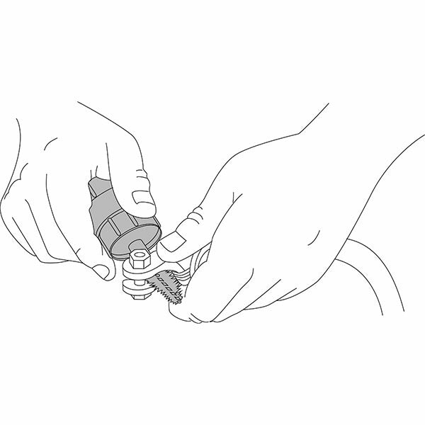 日本正規品 ライル バッテリーブラシ 11120 (0083045111207) LISLE