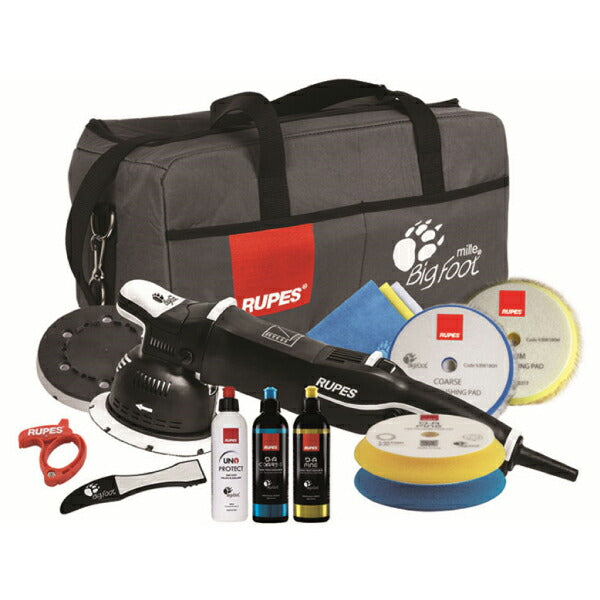 RUPES 低速で使える ルぺスギアポリッシャーラグジュアリーキット LK900E-LUX MILLE LK 900E RUP-LK900E/LUX ビッグフット BIGFOOT ギア駆動ポリッシャー