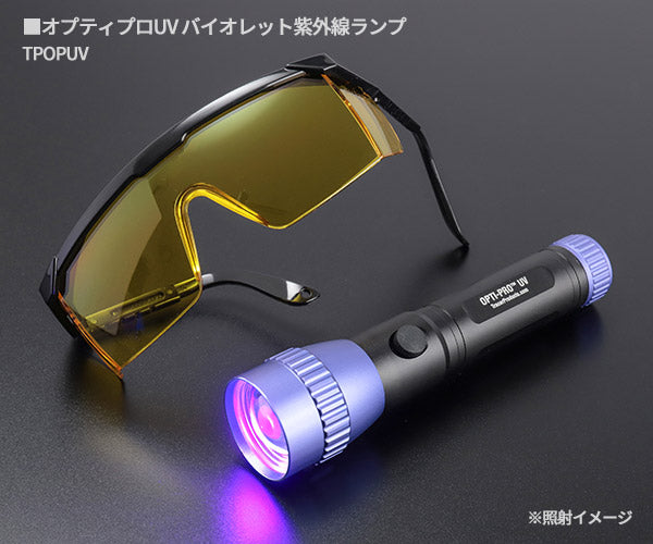 ドクターリーク スターターキット LL-DR301 R134a専用 漏れ止め・蛍光剤・潤滑油(50g×3)+注入ホース+UVライト&ゴーグル ノンポリマー エアパージ搭載(4582240836367) リークラボジャパン