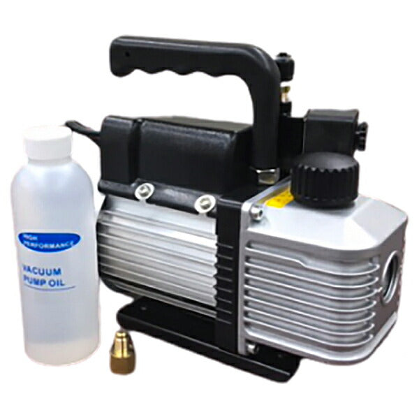 リークラボジャパン 2ステージ式真空ポンプ LL-VP215NS カーエアコン用真空ポンプ R134a R1234yfマニホールド装着可能 LeakLab