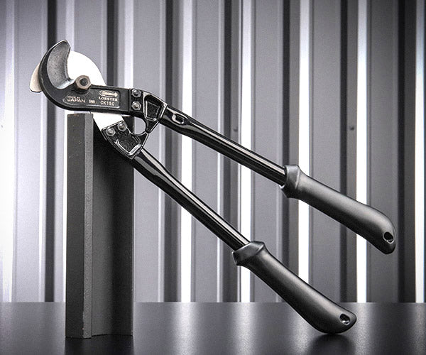 ロブテックス CK150 ケーブルカッター 全長375mm 力を逃さない両刃式 高耐久