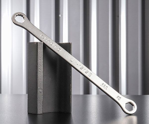 KOTO 6角x12角 極薄めがねレンチ LW-1212S サイズ12mm ストレートタイプ なめにくい六角と早回しできる十二角の組合せ極薄レンチ 江東産業