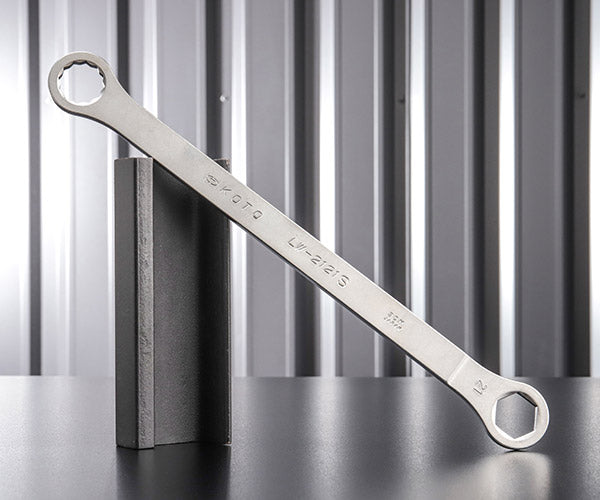 【11月の特価品】KOTO 6角x12角 極薄めがねレンチ LW-2121S サイズ21mm ストレートタイプ なめにくい六角と早回しできる十二角の組合せ極薄レンチ 江東産業