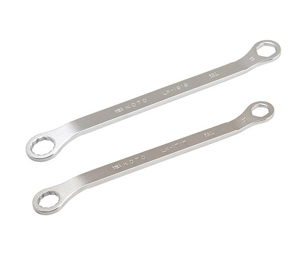 KOTO LW-3000 ロアボールジョイントナットレンチセット 極限まで薄くした特殊めがねレンチ 17mm(LW-1717) 19mm(LW-1919)セット 江東産業