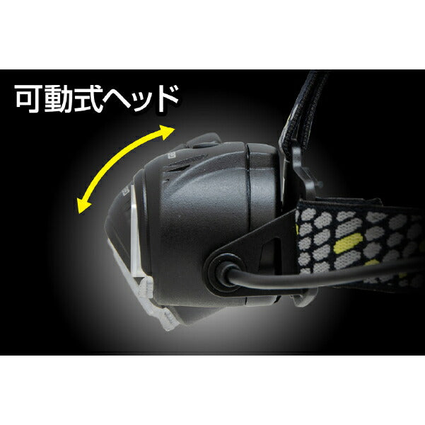 GENTOS 充電式ヘッドライト LY-217R ジェントス LEDライト 700ルーメン スポット ワイドビーム切替 USB Type-C充電式