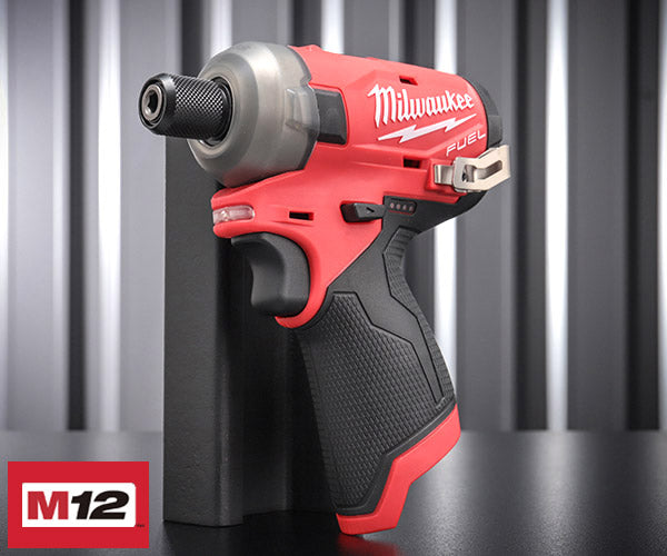 ミルウォーキー コードレス電動インパクトドライバー サイレント(本体) M12 FQID-0 JP Milwaukee 1/4HEX 12V 50Nm 充電式サイレントインパクトドライバー M12シリーズ 電動工具