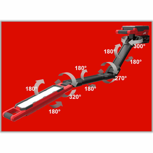 日本正規品 ミルウォーキー M18 マグネット可変アームアンダーライト (M18 ABL-0 APJ)(4573592040328) milwaukee