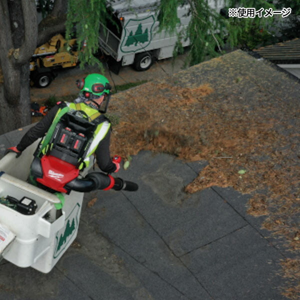 日本正規品 ミルウォーキー M18 FUEL ダブルバッテリーバックパックブロワー (M18 F2BPB-0 JP)(4573592031883) milwaukee