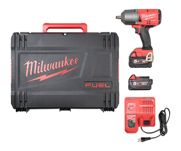日本正規品 ミルウォーキー M18 FUEL 1/2インチ 1356Nmインパクトレンチセット (M18 FHIWF12-502X JP)(4573592030251) milwaukee