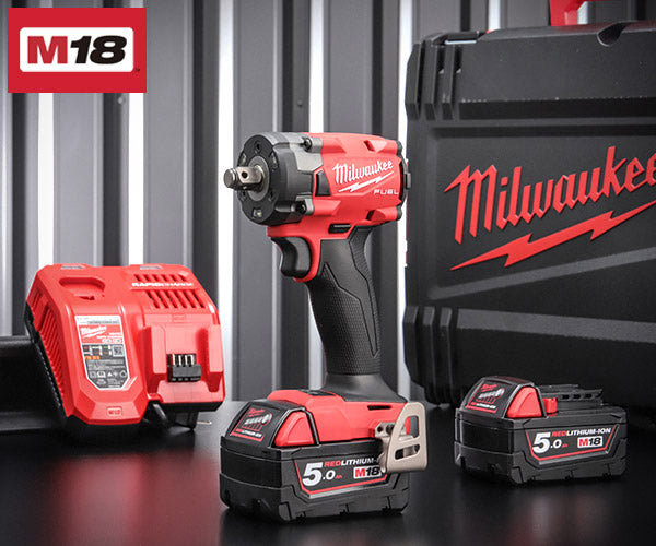 日本正規品 ミルウォーキー M18 FUEL 1/2インチ 340Nm インパクトレンチセット (M18 FIW212-502X JP)(4573592030534) milwaukee
