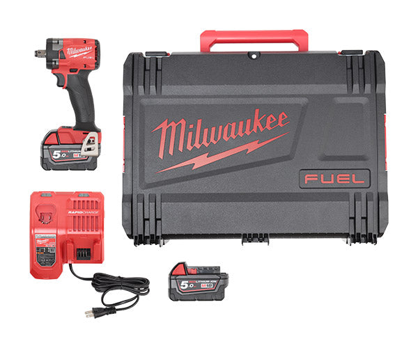 日本正規品 ミルウォーキー M18 FUEL 1/2インチ 340Nm インパクトレンチセット (M18 FIW212-502X JP)(4573592030534) milwaukee