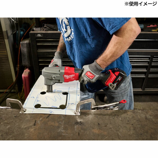 日本正規品 ミルウォーキー M18 FUEL 充電式 3.5mmニブラ 軟鋼板3.5mm 曲線切断対応 チップバッグ付 ケース付き M18バッテリー対応 電池別売 電動工具 (M18 FNB35-0X JP) (4573592032538) Milwaukee