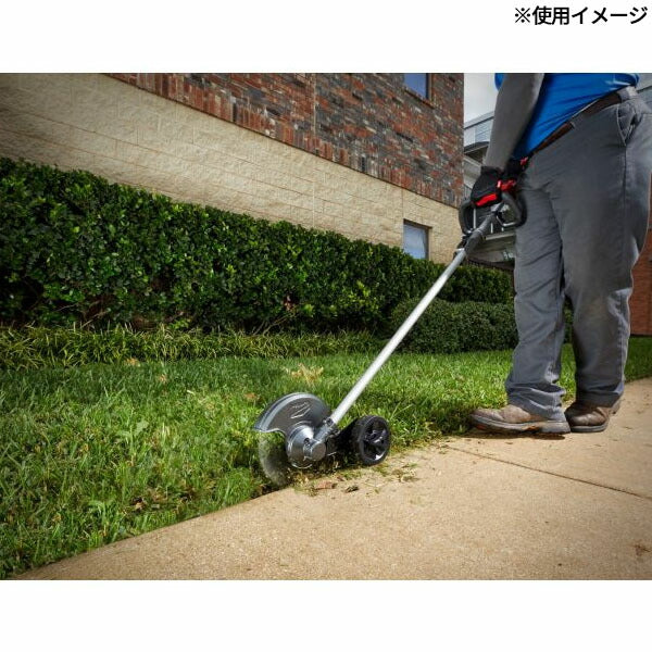 日本正規品 ミルウォーキー QUIK-LOK エッジャアタッチメント M18 FOPH2専用 ブレード径203mm ローラー調整 芝生縁取り パワーヘッド別売 (M18 FOPH-EA APJ) (4573592032606) Milwaukee