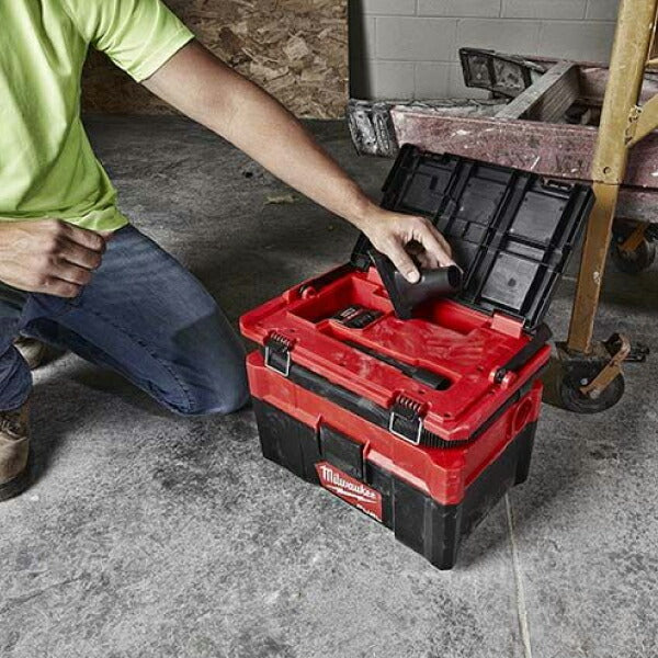 日本正規品 ミルウォーキー M18 FUEL PACKOUT 乾湿両用集塵機 (M18 FPOVCL-0 JP)(4573592030237) milwaukee