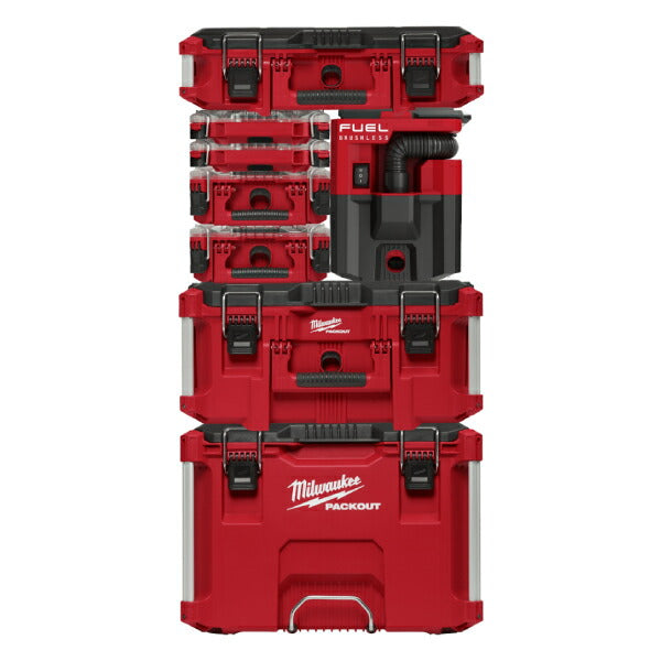 日本正規品 ミルウォーキー M18 FUEL PACKOUT 乾湿両用集塵機 (M18 FPOVCL-0 JP)(4573592030237) milwaukee
