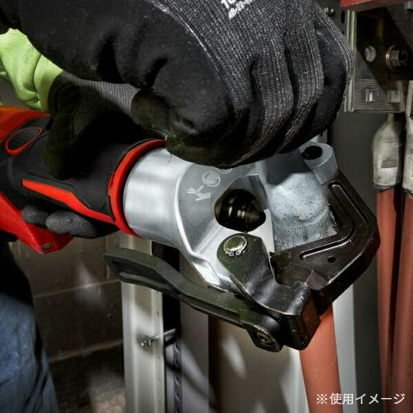 日本正規品 ミルウォーキー M18 FORCE LOGIC 電動油圧式ダイスレス圧着工具 2.0Ah x 2キット (M18 HDCT-202C LR JP)(4573592032651) milwaukee