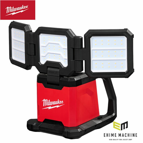 日本正規品 ミルウォーキー M18 充電式マルチヘッドワークライト 4500lm TRUEVIEW 2.7m耐衝撃 マグネット フック M18バッテリー対応 電池別売 (M18 MDTL-0 APJ) (4573592040359) Milwaukee