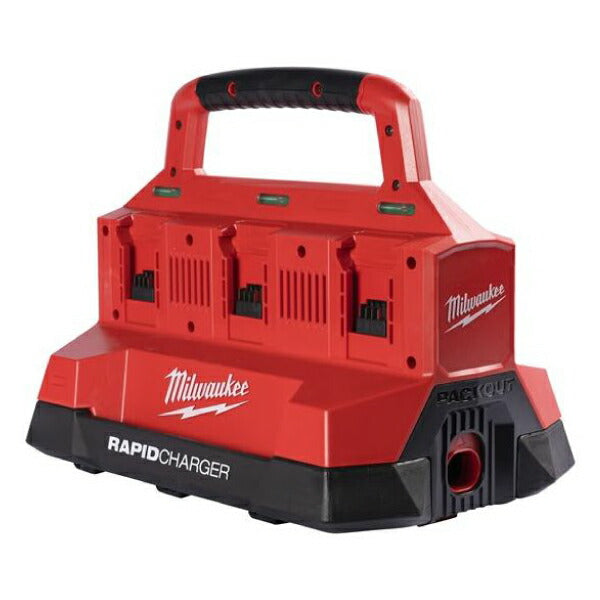 日本正規品 ミルウォーキー M18 PACKOUT 6口 充電器 (M18 PC6 JP)(4573592060333) milwaukee