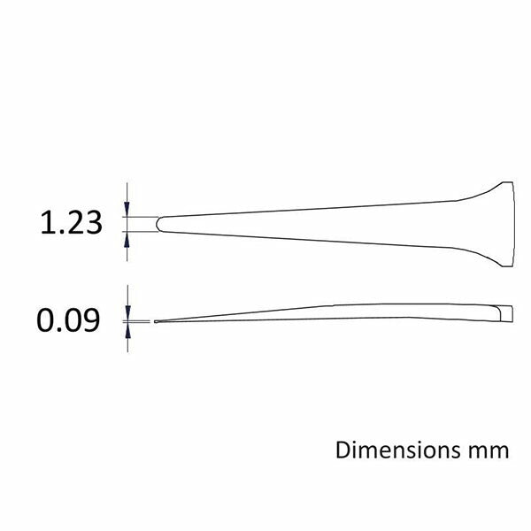 日本正規品 アイデアルテック 1.23MMミニステンレスピンセット(耐酸/磁) (M2A.SA.1.IT)(7640144711535) ideal-tek