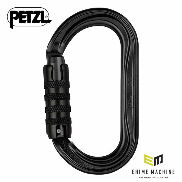 日本正規品 ペツル オーケー トライアクトロック カラビナ ブラック 22mm開口幅 (M33A TLN)(3342540815841) PETZL