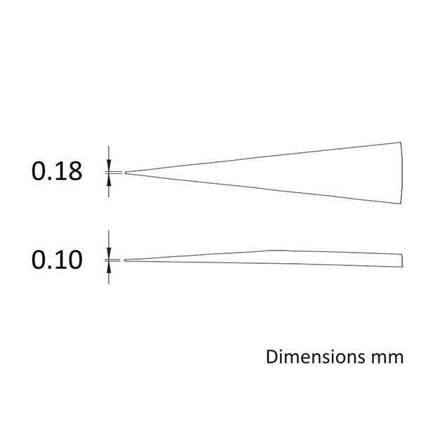 日本正規品 アイデアルテック 0.18MM ミニステンレスピンセット(耐酸/磁) (M3.SA.1.IT)(7640144711559) ideal-tek