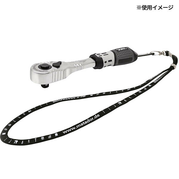 【11月の特価品】日本正規品 マタドール (1/4SQ)Z90ストラップ穴付ラチェットハンドル (20610090)(4040674237247) MATADOR