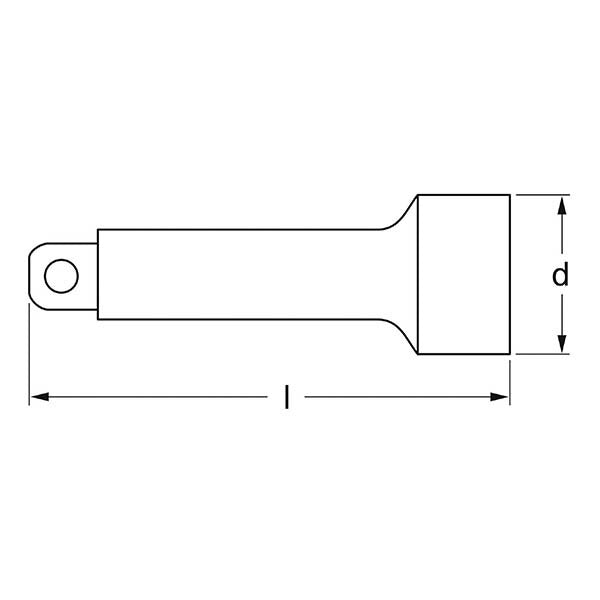 日本正規品 マタドール 1/4SQ エキステンションバー 50MM (20650001)(4040674130401) MATADOR
