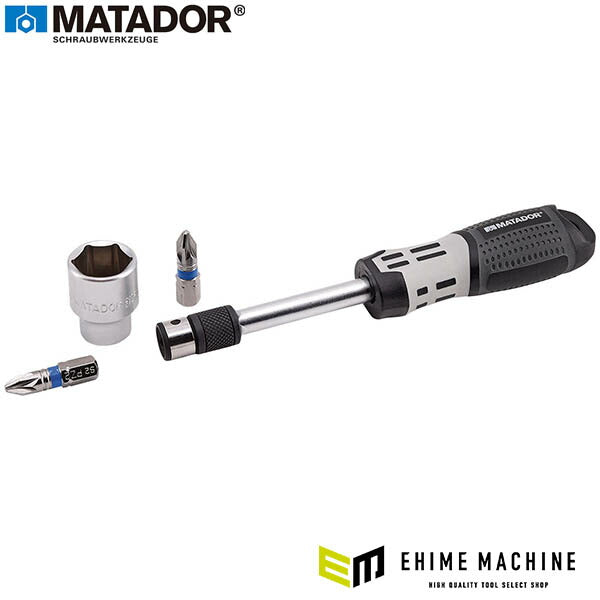 日本正規品 マタドール 1/4SQ ドライバーハンドル2in1 155MM (20730090)(4040674237483) MATADOR