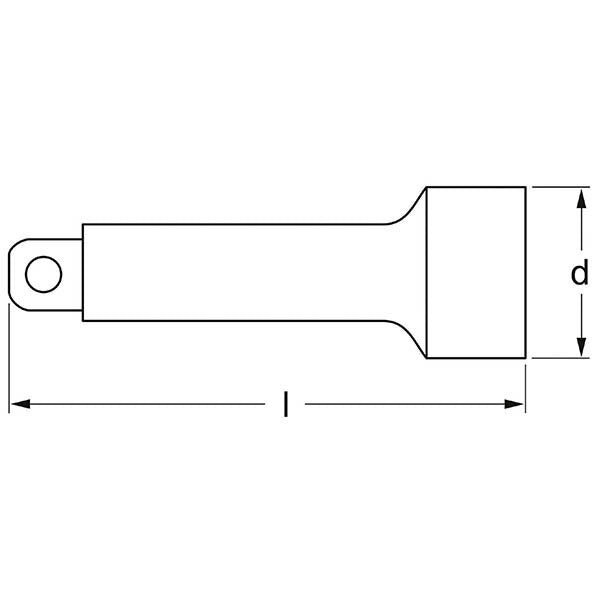 日本正規品 マタドール 1/2SQ エキステンションバー 125MM (40650002)(4040674134102) MATADOR