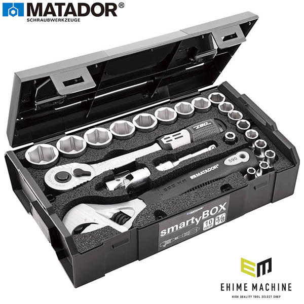 日本正規品 マタドール (3/8SQ)ソケットレンチセット 25PCS (81453115)(4040674237315) MATADOR