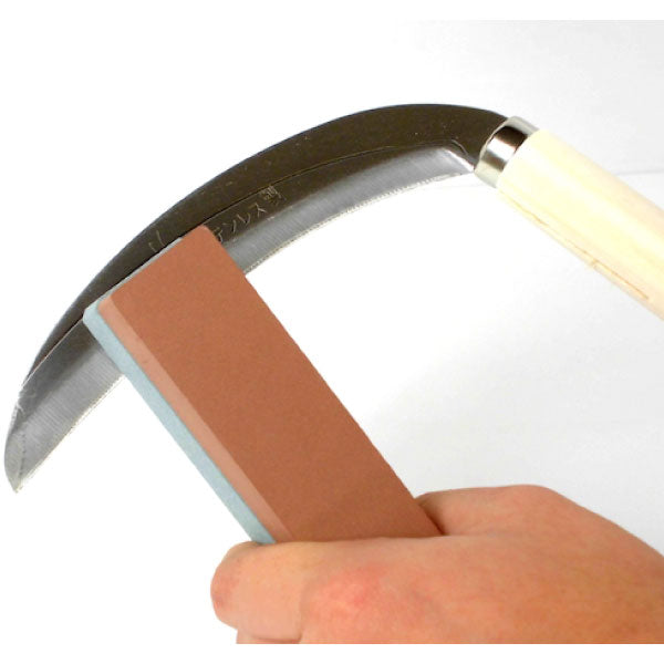 松永トイシ キング砥石 キングコンビ鎌砥 K-40 0300104 135x30x30 粒度#250/1000 荒研ぎ/中仕上げ用 両面タイプ