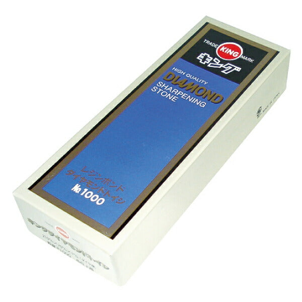 松永トイシ キング砥石 キングダイヤモンドトイシ 3900010 215x70x15x1 粒度#1000 中仕上げ用 面直し用ドレッサーストン付属 砥石に比べ短時間で鋭利な刃が簡単に付く