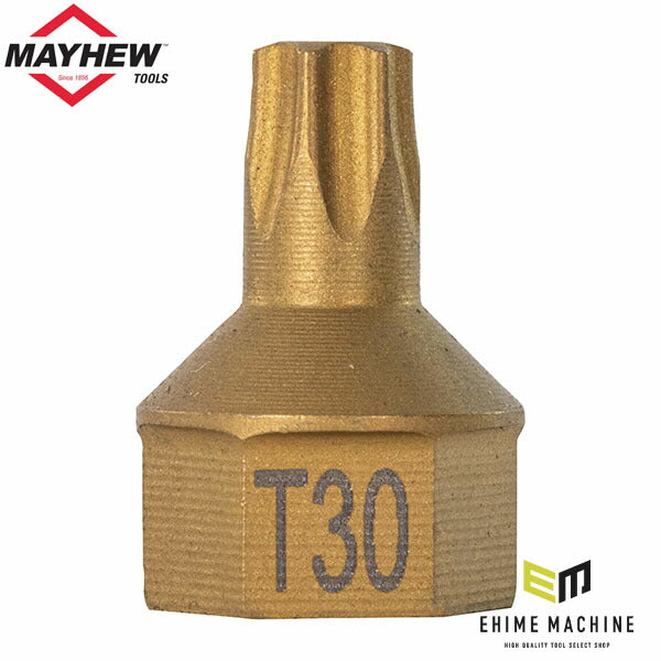 日本正規品 メイヒュー T30ビットソケット 1/4SQ 7/16HEX 16115 (0045256161150) MAYHEW