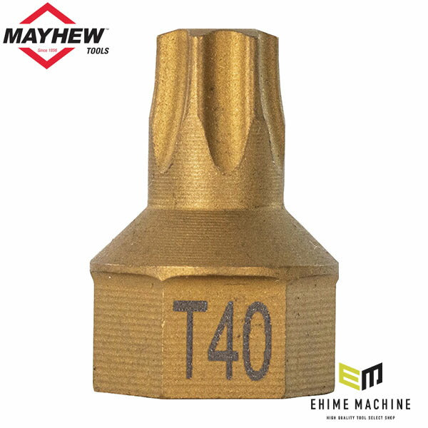 アデレイslimメソッド　3本 日本正規品 メイヒュー T40ビットソケット 1/4SQ 7/16HEX 16116