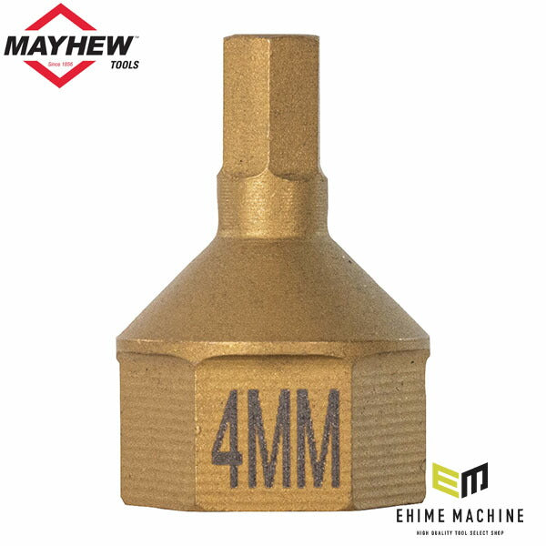 日本正規品 メイヒュー 4mm六角ビットソケット 1/4SQ 7/16HEX 16134 (0045256161341) MAYHEW